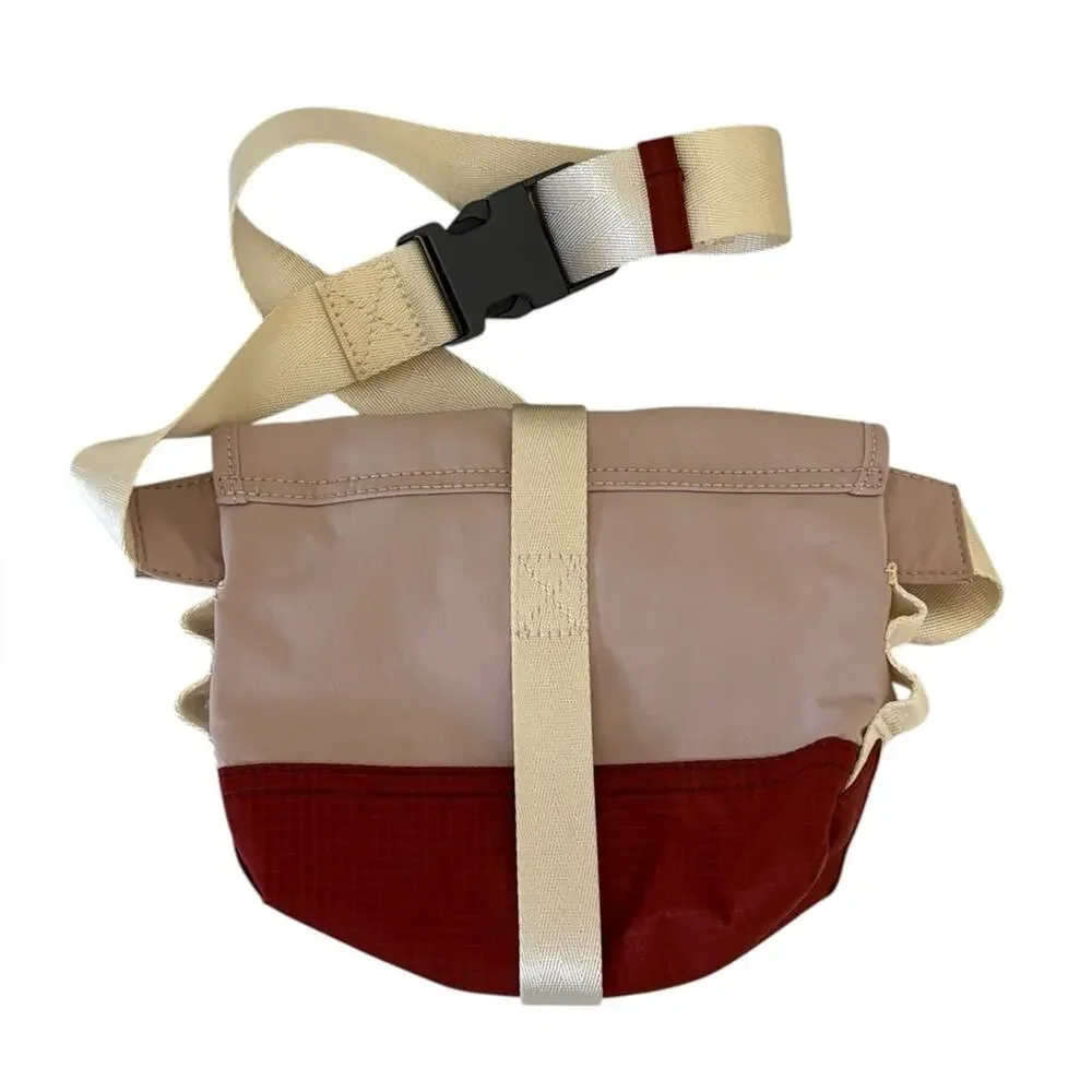 NEW J. Crew Montauk Belt Bag in Recycled Nylon in Pink